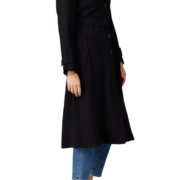Great Jones Classic Black Trenchcoat - Picture 5 of 5